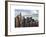 Manhattan View and the Chrysler Building-Philippe Hugonnard-Framed Art Print