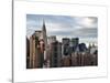 Manhattan View and the Chrysler Building-Philippe Hugonnard-Stretched Canvas