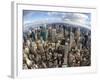 Manhattan View from the Empire State Building, New York City, New York, United States of America, N-Gavin Hellier-Framed Photographic Print