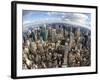 Manhattan View from the Empire State Building, New York City, New York, United States of America, N-Gavin Hellier-Framed Photographic Print