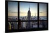 Manhattan View from the Window-Philippe Hugonnard-Stretched Canvas