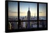 Manhattan View from the Window-Philippe Hugonnard-Stretched Canvas