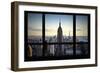 Manhattan View from the Window-Philippe Hugonnard-Framed Giclee Print