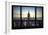 Manhattan View from the Window-Philippe Hugonnard-Framed Premium Giclee Print