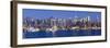 Manhattan, View of Midtown Manhattan across the Hudson River, New York, USA-Gavin Hellier-Framed Premium Photographic Print