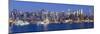 Manhattan, View of Midtown Manhattan across the Hudson River, New York, USA-Gavin Hellier-Mounted Premium Photographic Print