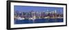 Manhattan, View of Midtown Manhattan across the Hudson River, New York, USA-Gavin Hellier-Framed Photographic Print