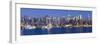 Manhattan, View of Midtown Manhattan across the Hudson River, New York, USA-Gavin Hellier-Framed Photographic Print