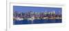 Manhattan, View of Midtown Manhattan across the Hudson River, New York, USA-Gavin Hellier-Framed Photographic Print