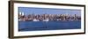 Manhattan, View of Midtown Manhattan across the Hudson River, New York, USA-Gavin Hellier-Framed Photographic Print