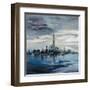 Manhattan Winter-Silvia Vassileva-Framed Art Print