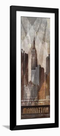 Manhattan-Conrad Knutsen-Framed Art Print