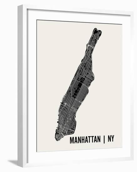 Manhattan-Mr City Printing-Framed Art Print