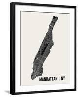 Manhattan-Mr City Printing-Framed Art Print