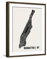 Manhattan-Mr City Printing-Framed Art Print