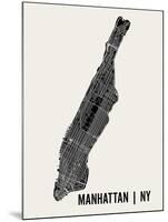 Manhattan-Mr City Printing-Mounted Art Print