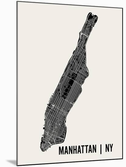 Manhattan-Mr City Printing-Mounted Art Print
