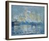 Manhattan-Jonas Lie-Framed Giclee Print