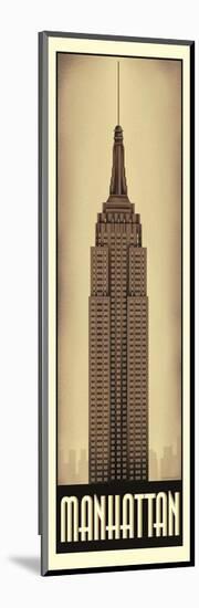 Manhattan-Steve Forney-Mounted Art Print