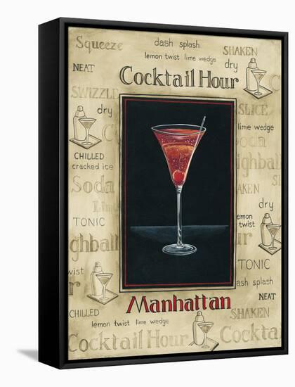 Manhattan-Gregory Gorham-Framed Stretched Canvas