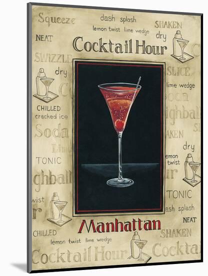 Manhattan-Gregory Gorham-Mounted Premium Giclee Print