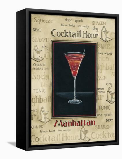 Manhattan-Gregory Gorham-Framed Stretched Canvas