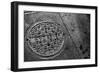 Manhole Cover NYC-null-Framed Photo