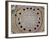 Manhole Cover with Hamburg's Coat of Arms, Hamburg, Germany-Miva Stock-Framed Photographic Print