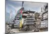 Mani Stones and prayer flags on a trail, Nepal.-Lee Klopfer-Mounted Photographic Print