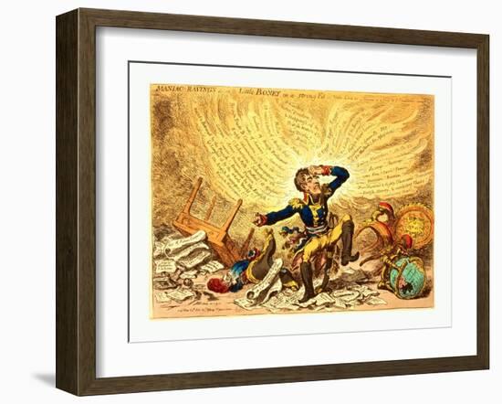 Maniac-Raving's or Little Boney in a Strong Fit-null-Framed Giclee Print