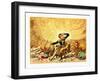Maniac-Raving's or Little Boney in a Strong Fit-null-Framed Giclee Print