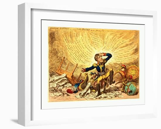 Maniac-Raving's or Little Boney in a Strong Fit-null-Framed Giclee Print