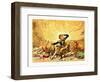 Maniac-Raving's or Little Boney in a Strong Fit-null-Framed Giclee Print