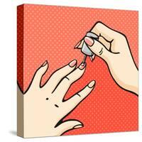 Manicure-Alena Kozlova-Stretched Canvas