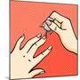 Manicure-Alena Kozlova-Mounted Art Print