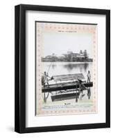 Manila, 26th August 1891-null-Framed Giclee Print