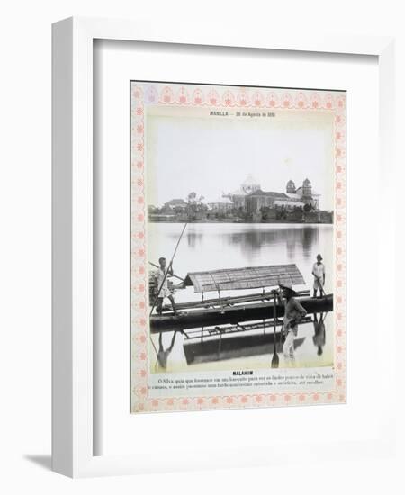 Manila, 26th August 1891-null-Framed Giclee Print