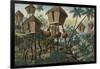 Manila and it's Environs: Huts of the Mountain Indians-Jose Honorato Lozano-Framed Giclee Print