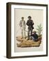 Manila and it's Environs: Officers of the Civil Guard-Jose Honorato Lozano-Framed Giclee Print