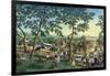 Manila and it's Environs: Outing to the Antipolo Fiesta-Jose Honorato Lozano-Framed Giclee Print