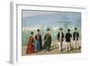 Manila and it's Environs: Students from Different Colleges-Jose Honorato Lozano-Framed Giclee Print