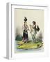 Manila and Its Environs: Milksellers-Jose Honorato Lozano-Framed Giclee Print