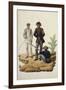 Manila and Its Environs: Officers of the Civil Guard-Jose Honorato Lozano-Framed Giclee Print