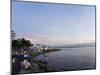 Manila Bay at Sunset, Manila, Philippines, Southeast Asia-Kober Christian-Mounted Photographic Print