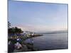 Manila Bay at Sunset, Manila, Philippines, Southeast Asia-Kober Christian-Mounted Photographic Print