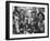 Manila Crowds Celebrate Philippines 15th Independence Anniversary During Douglas Macarthur's Visit-Grey Villet-Framed Photographic Print