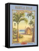 Manila Palm-Kerne Erickson-Framed Stretched Canvas