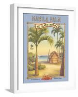 Manila Palm-Kerne Erickson-Framed Art Print