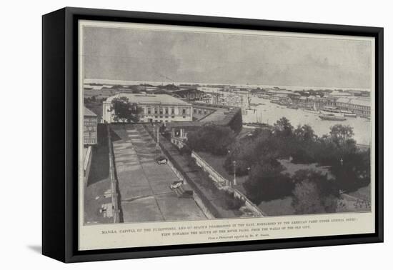 Manila-Charles Auguste Loye-Framed Stretched Canvas