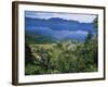 Maninjau and Maninjau Lake, Sumatra, Indonesia-Robert Francis-Framed Photographic Print